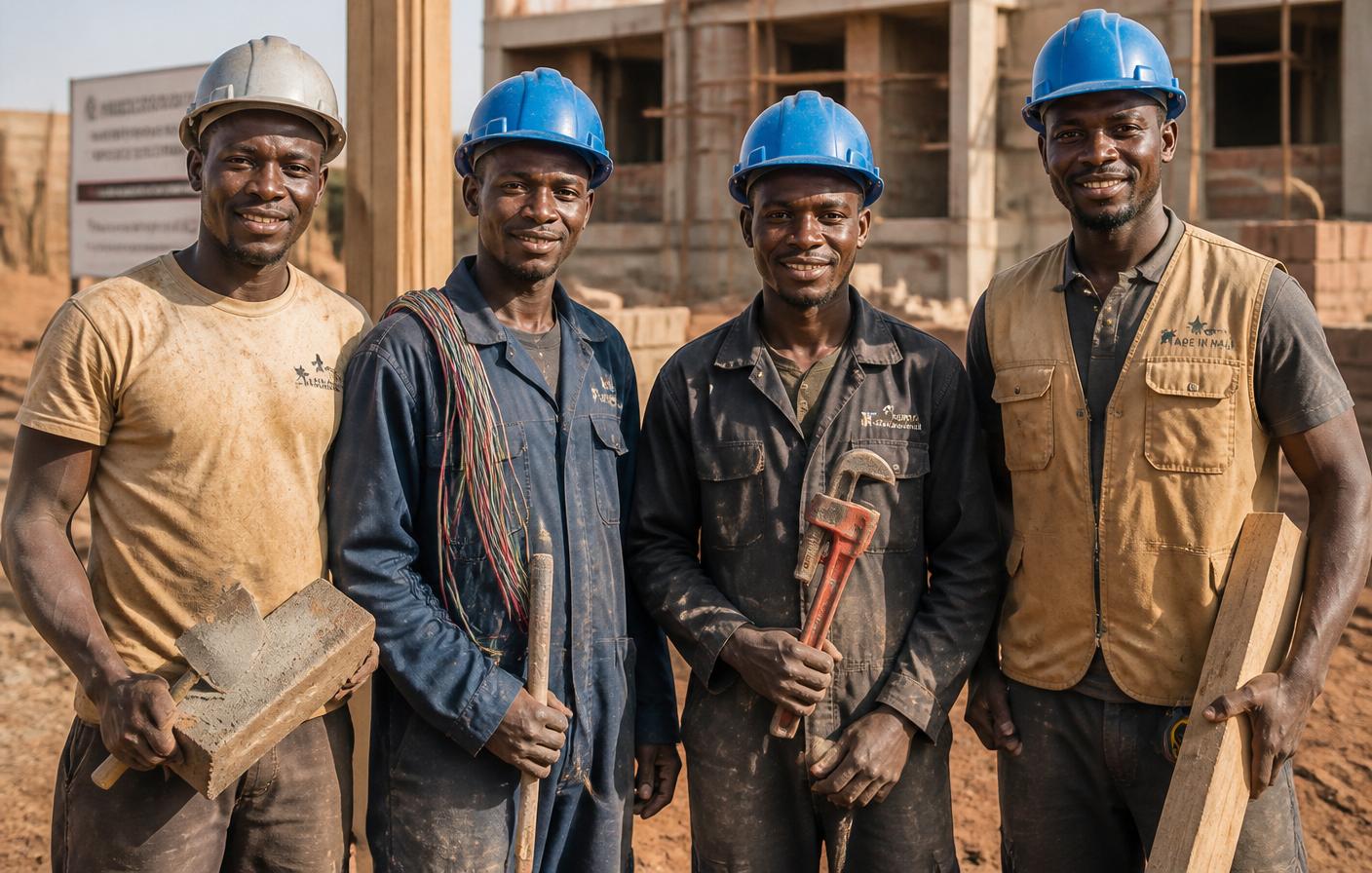 Équipe d'artisans BAMAPRO'S à Bamako